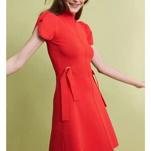 3.1 Phillip Lim Vibrant Red Tulip Mini Dress
